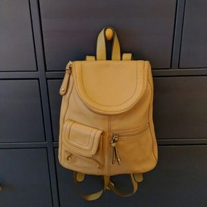 Tignanello Backpack Bag 100% Leather
